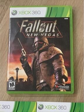 Fallout New Vegas Xbox 360 2010 CIB Complete w/ Manuals, Inserts, Flyers Code